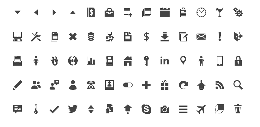 Manta Iconfont